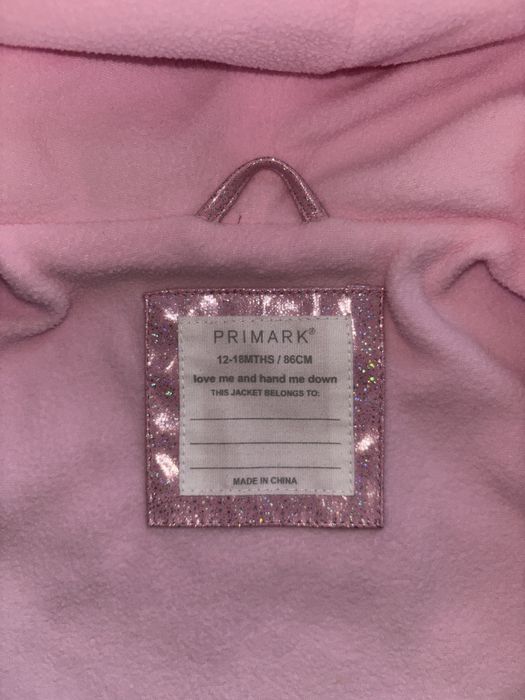 Geaca impermeabila Primark marimea 86