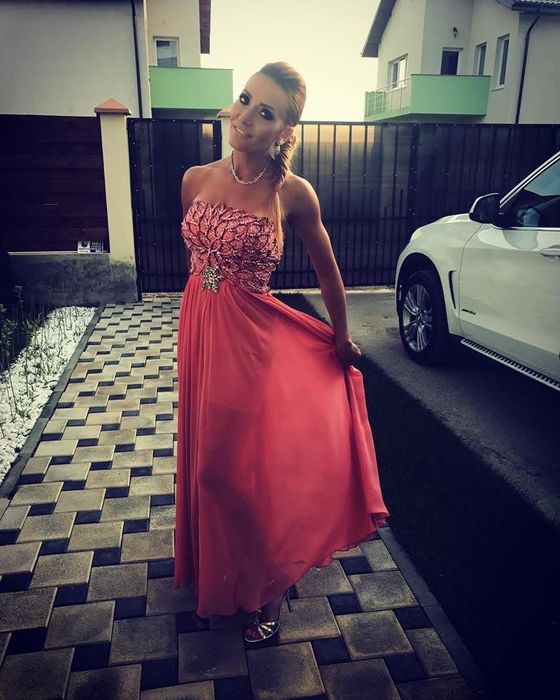 Rochie din voal eveniment