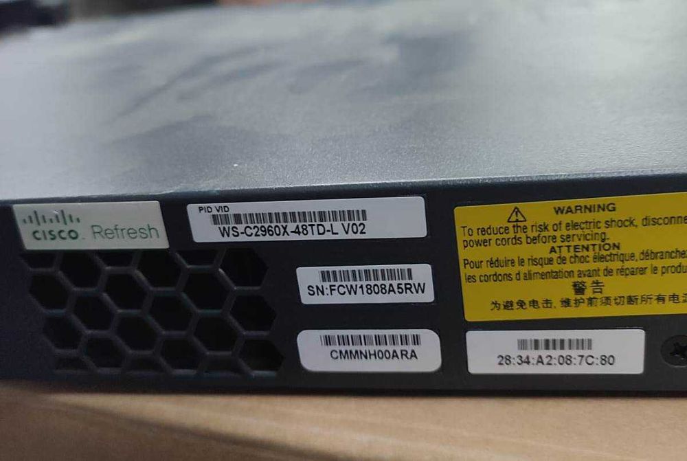 Коммутатор Cisco Catalyst 2960-X Seies