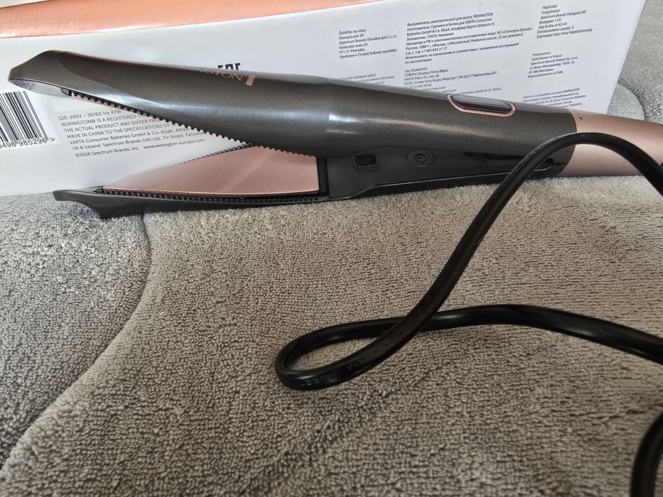 Преса за коса Remington S6606 curl and straight confidence