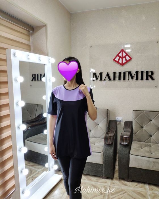 Закрытые купальники. Мини буркини