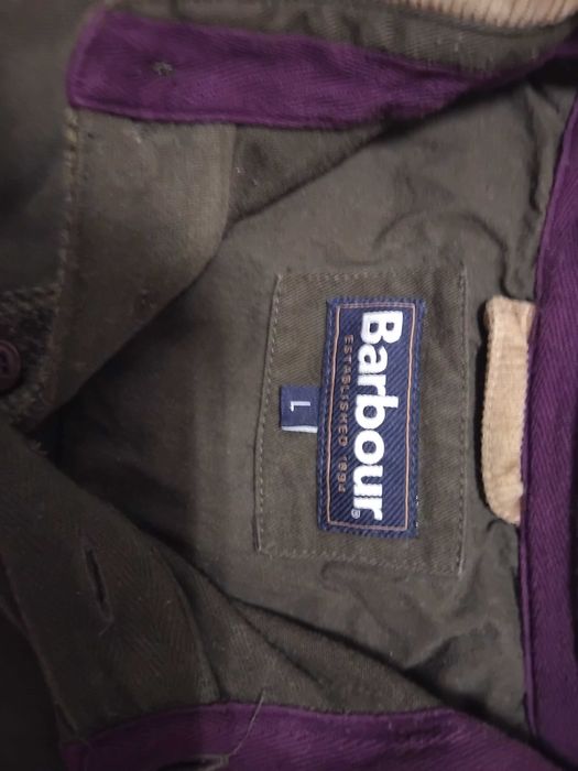 Barbour пуловер зелен