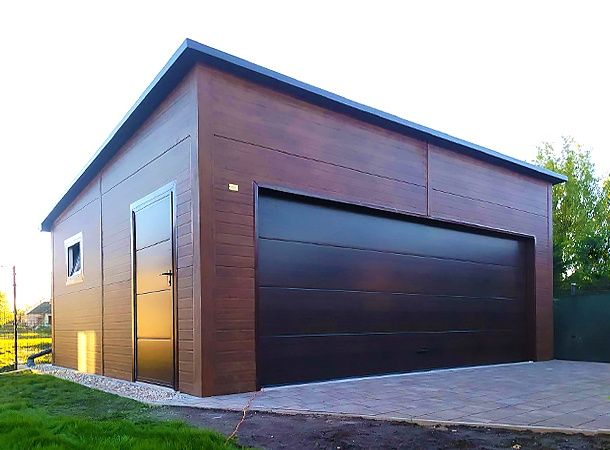 Facem garaje auto din structura metalica