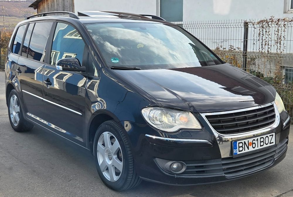 Vw Touran**TOPP**2008 **TRAPĂ** 2.0 TDI 170 CP DSG AUTOMAT! FULL PIELE