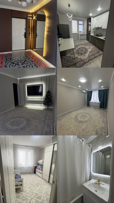 2мкр екі бөлмелі пәтер сатылады.