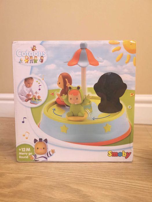 Музыкальная карусель от Smoby Cotoons