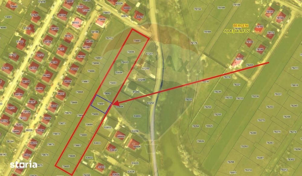 Teren 319mp cu AC Berceni / Mamina