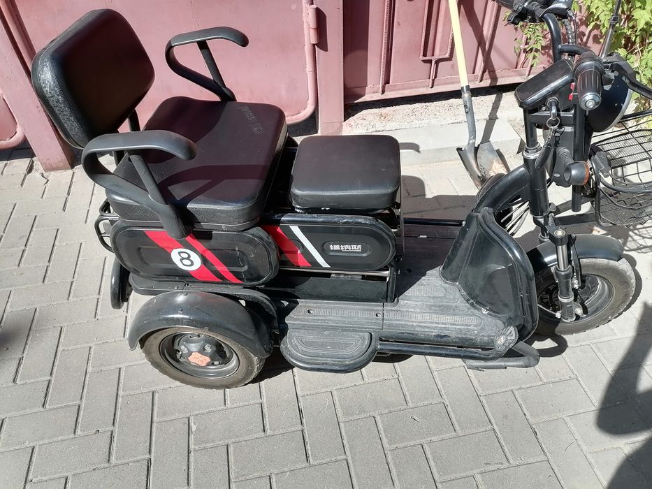 Электроскутер 3 колесный