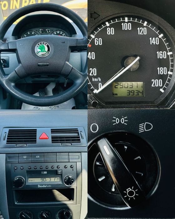 Skoda Fabia, 1.4 benzina, 2002, RATE CU BULETINUL,  AVANS 0