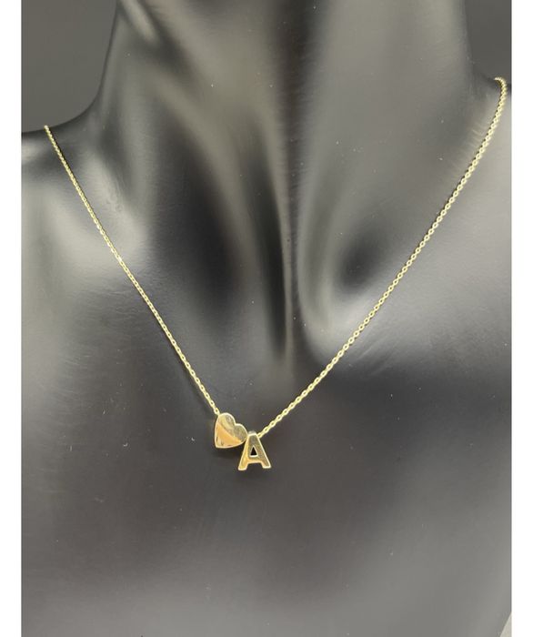Подвеска золото буква А
