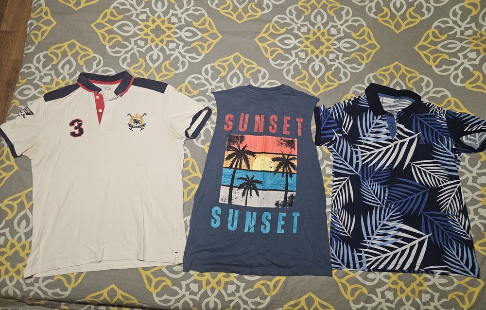 15 броя тенски US Polo, Hugo, Zara и др.
