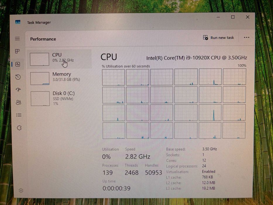 HP Z4 G4 – Intel i9-10920X, 32GB DDR4, EVGA RTX 3070 Ti FTW3, 1TB NVMe Samsung, игри, компютър