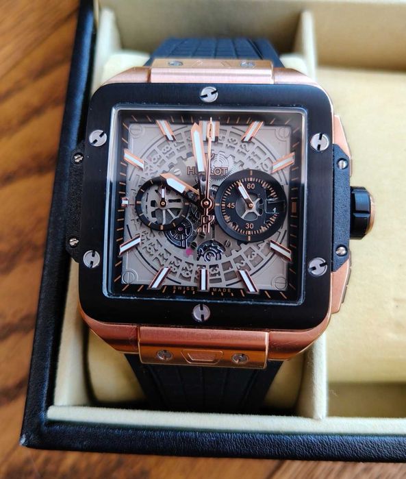 Hublot Square Bang Unico King Gold 42, бартер
