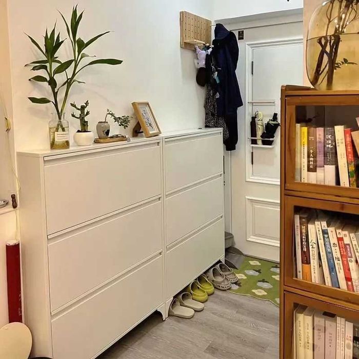 Шкаф для обуви с верхней дверцей – Toza va ixcham saqlash