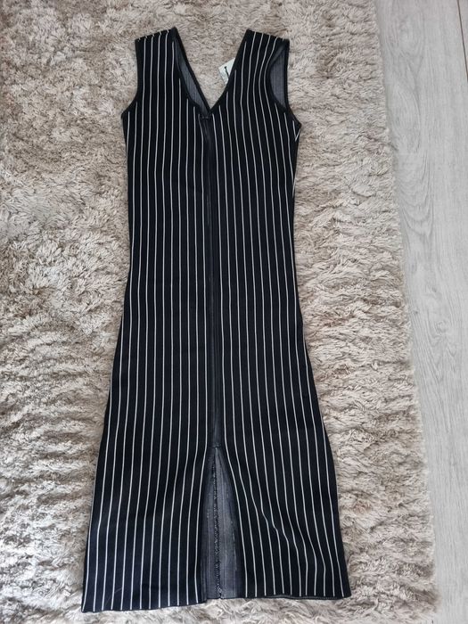 Rochie midi cu dungi