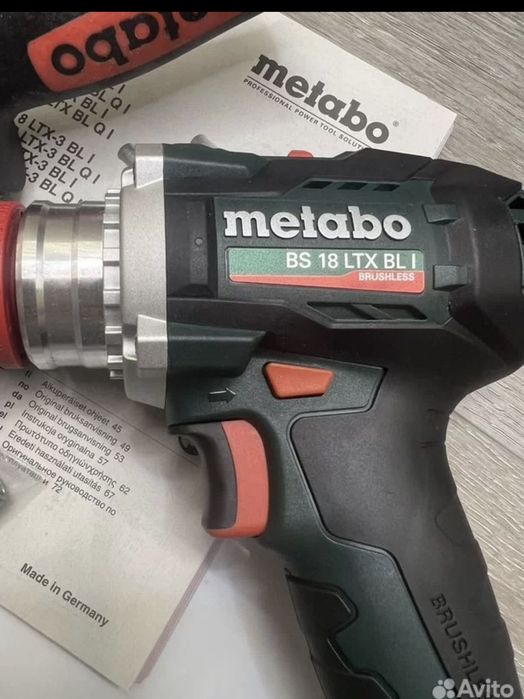 Metabo BS 18 LTX BL I шуруповерт