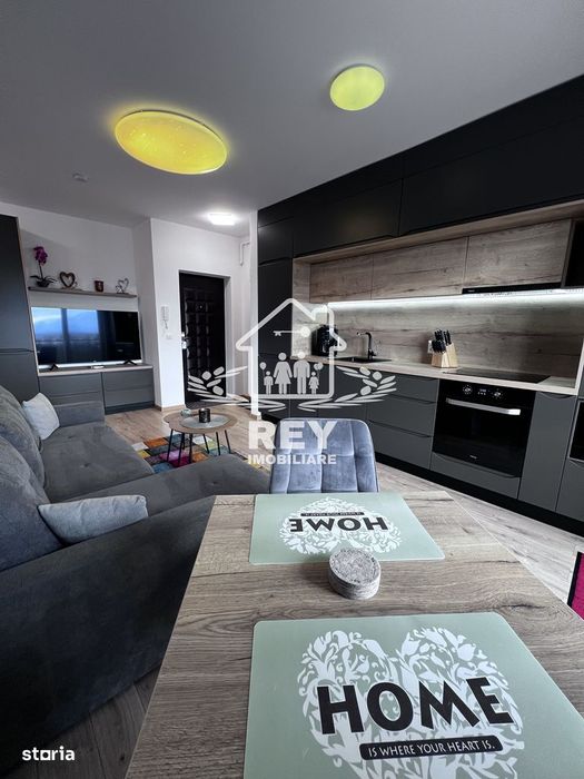 Apartament 2 camere premium, mobilat complet, vedere munți | Turnișor,