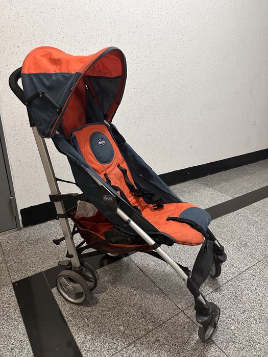 Прогулочная коляска Chicco liteway + утепленный флисовый конверт
