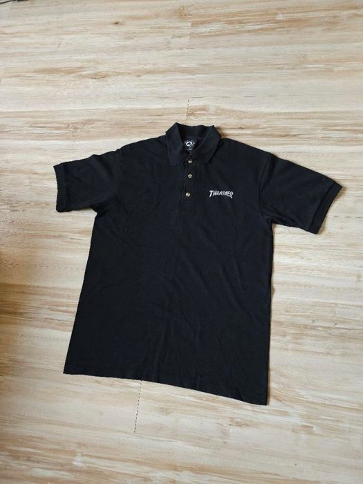 Оригинална мъжка тениска с яка Thrasher
