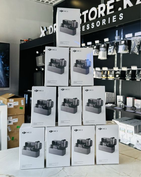 Микрофон DJI MIC 2 (2Tx + 1Rx + Charging case)
