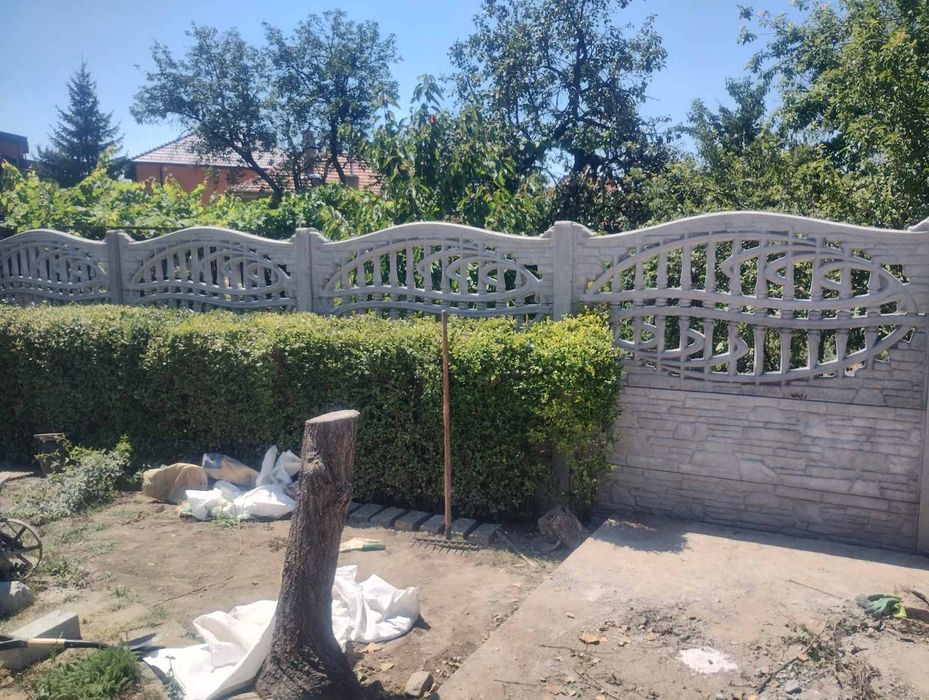 Производство и монтаж на бетонни огради