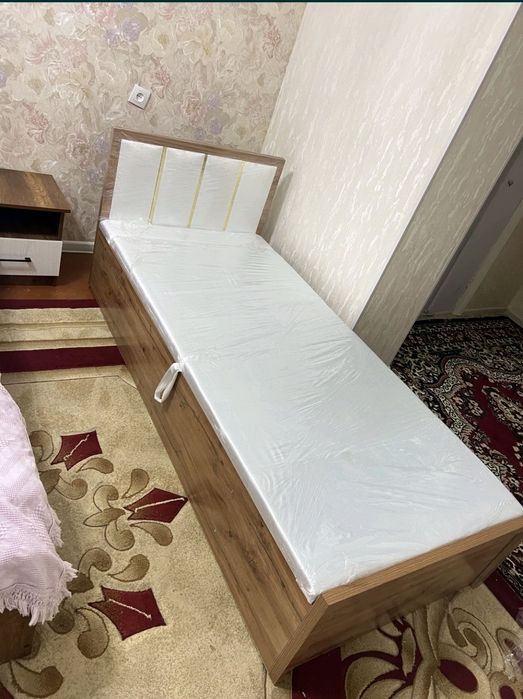 Кроват Бир Кишилик Спалный Сундук