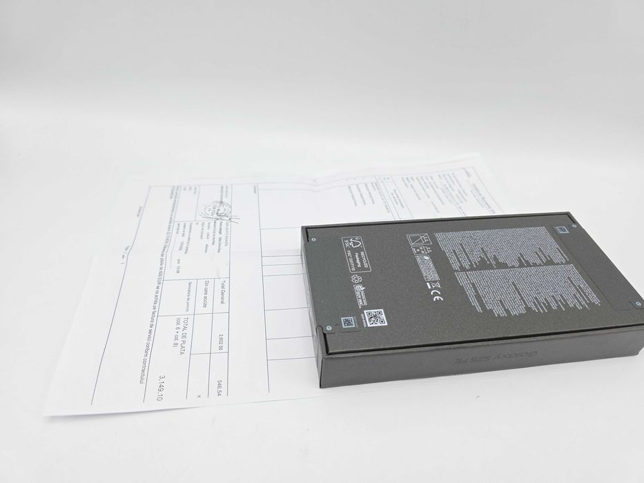 Samsung S25 FE Black 128GB DualSim Neverlock Sigiliu Intact Garantie