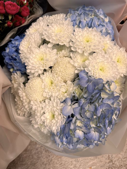 Цветы очень свежие