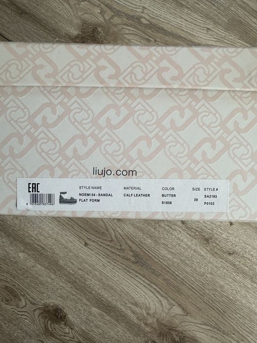 Дамски сандали на платформа liu jo