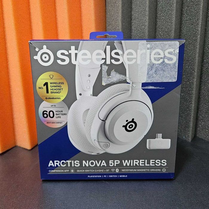 Беспроводная гарнитура Steelseries Arctis Nova 5P
