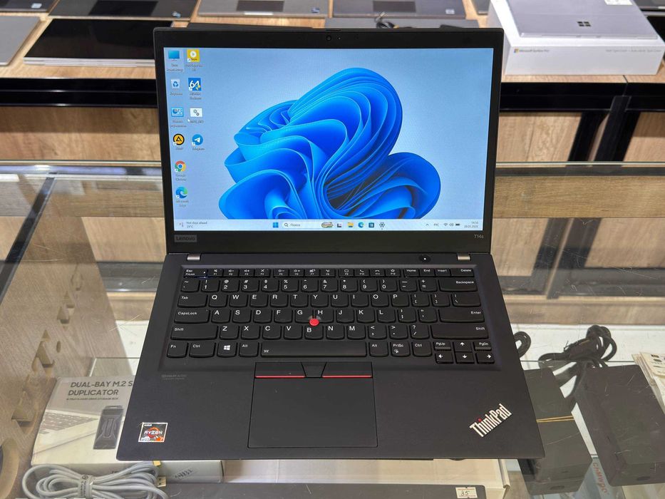 Lenovo ThinkPad T14s AMD 7 PRO 4750U озу16гб 256ssd