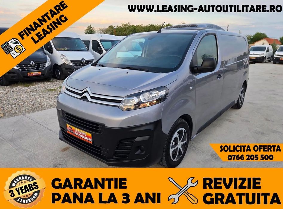 Citroën New Jumpy Frigorific Carrier Refrigerare 0' Congelare -29' An 2022/ 104800km/ Leasing/ Garantie pana la 3ani fara limita Km