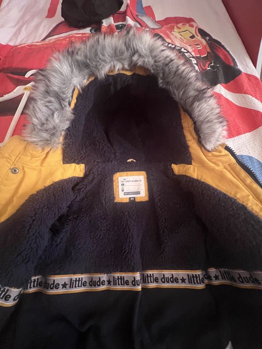 Детско зимно топло яке р-р 86