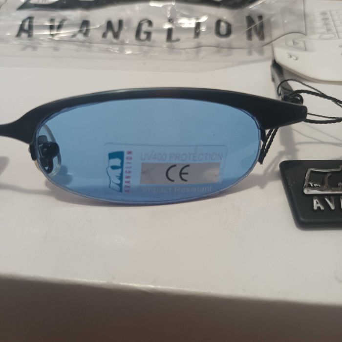 Ochelari de soare pentru copii, Avanglion model 9234 Albastru, UV400
