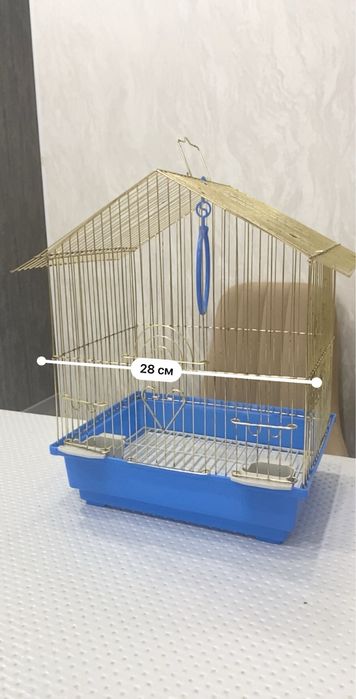 Клетка для маленького попугая (г.Актау!) купите срочно пж
