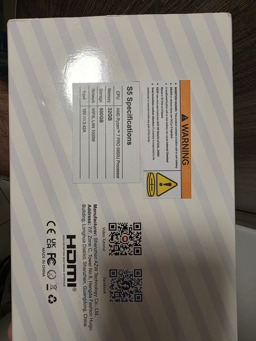 Mini pc trigkey mini computer amd ryzen 7 pro 5850U processor 32gb ram