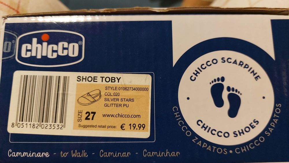 Нови детски обувки/пантофи Chicco, Skechers и бонус