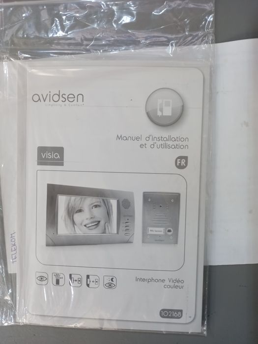 Video interfon color