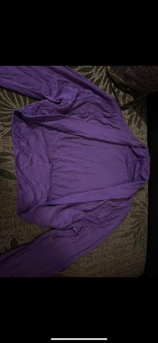 комплект секси лилава рокля бюстие със ръкави топ сет лот С С/М М