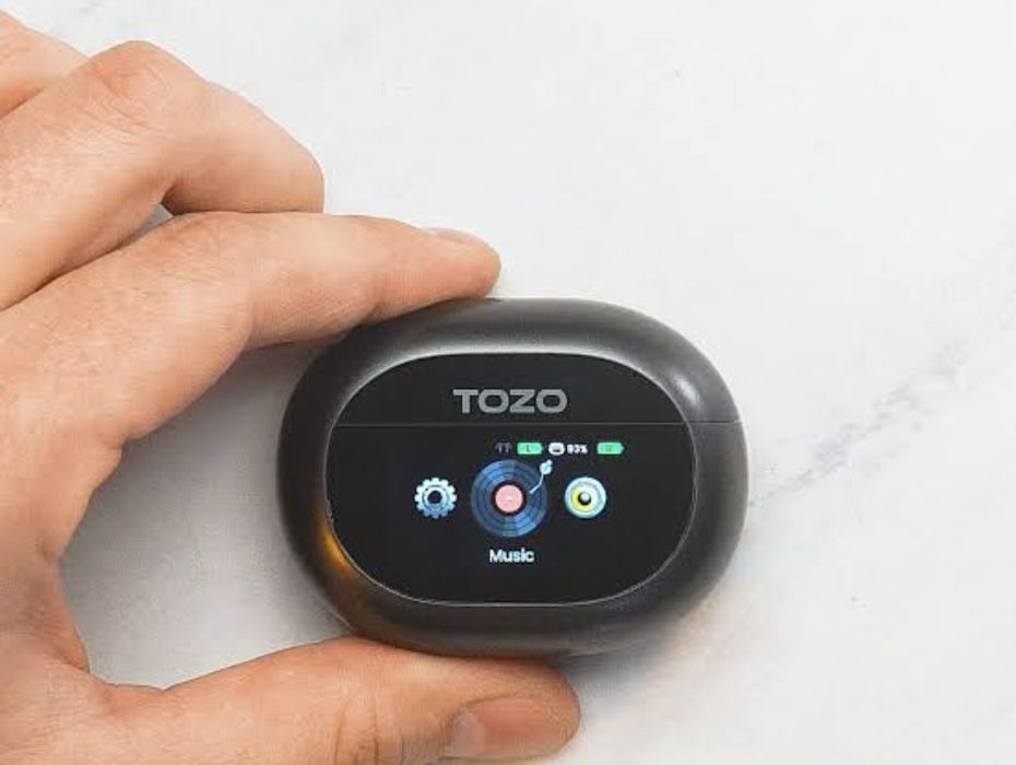 Tozo NC20 pro led display чисто нови black, champagne gold