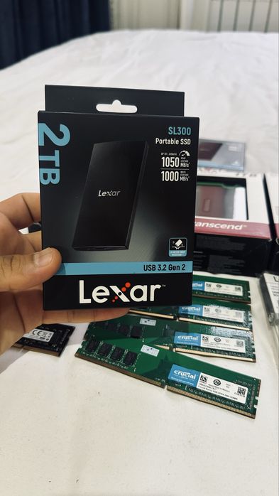 В продаже Transcerd RAM ОЗУ Lexar DDR4