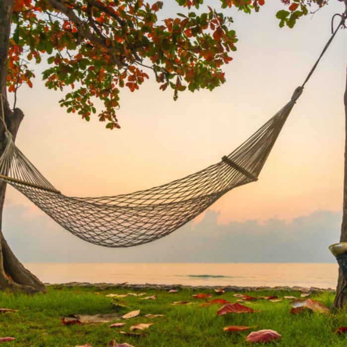 Въжен хамак - идеален кът за релакс