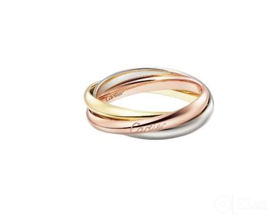 NEW Кольцо Cartier Trinity Small model 51р