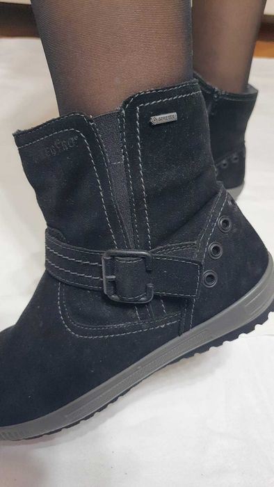 Ghete piele naturala captusite LEGERO Goretex marimea 40-40,5