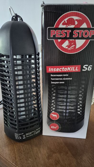 Vand Insectocutor cu UV 6W pentru distrugerea insectelor, InsectoKILL