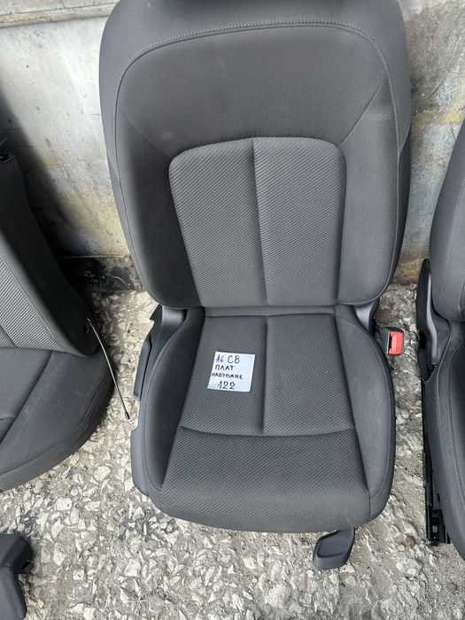 Рекаро салон с плат Audi A6 C8 Sline 4k 2019год надуване н122