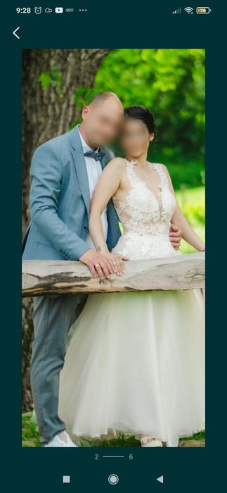 Сватбена рокля + Воал