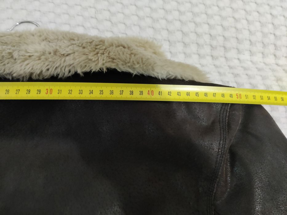 Geacă piele îmblănită Clock house