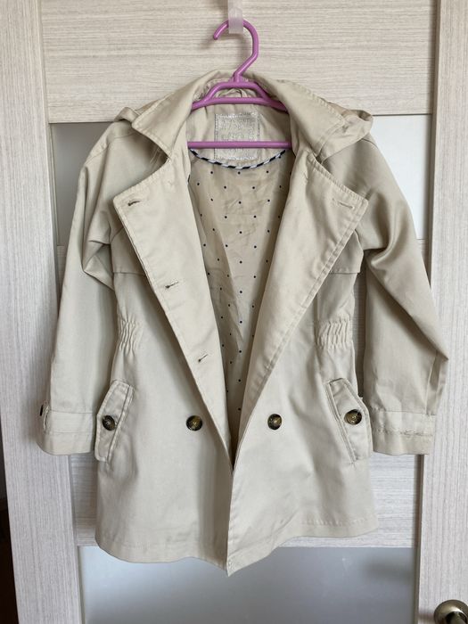 Стильный детский тренч (плащ)