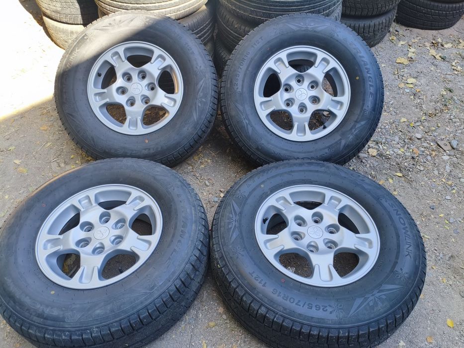 Диски R16 Pajero 3, 4 + Резина Original